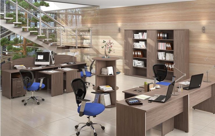 Офисный комплект мебели IMAGO четыре рабочих места, стол для переговоров в Томске - изображение 6